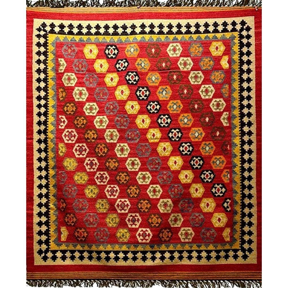 Tapete Kilim Ghashighay 156x245 red 75059