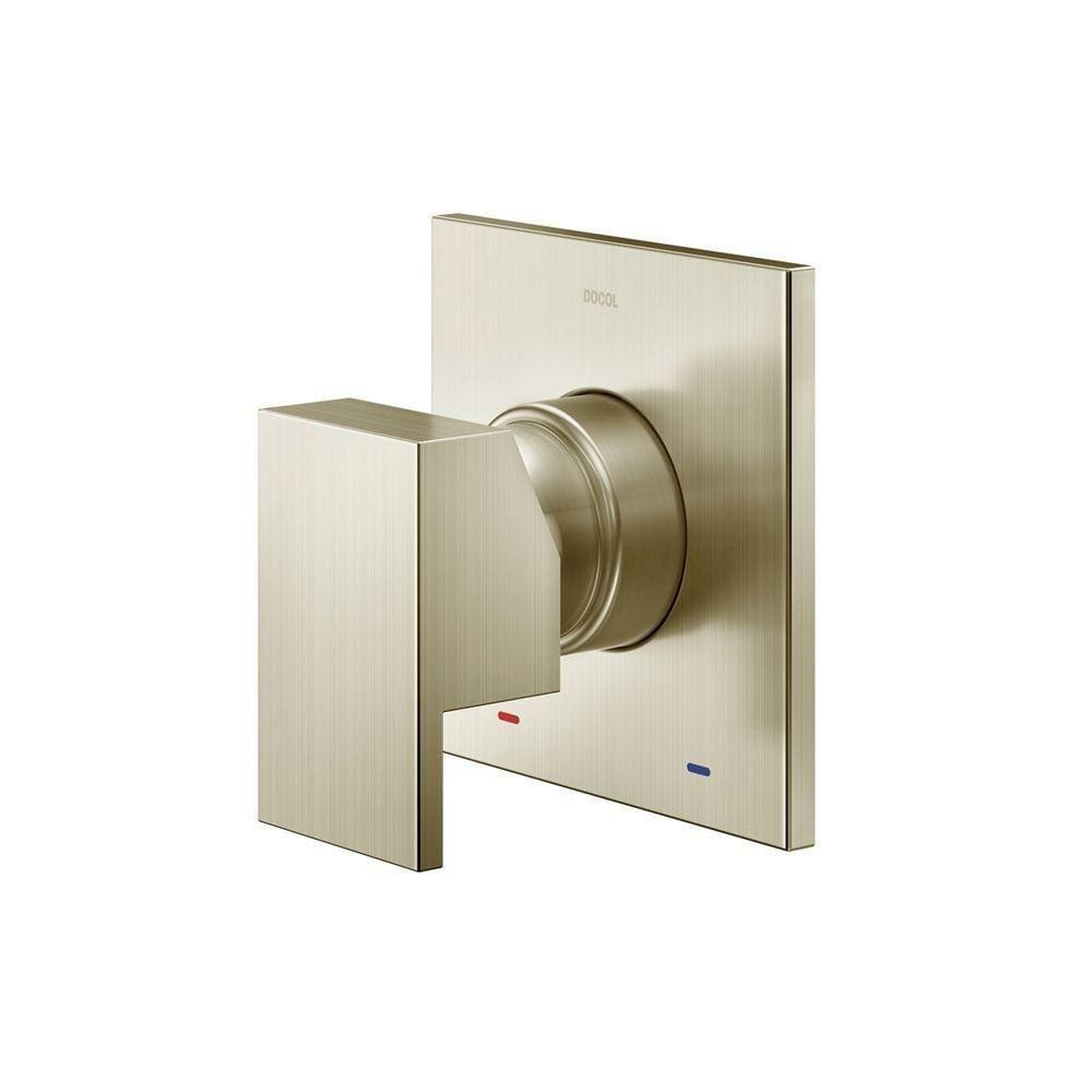 Acabamento Monocomando Para Chuveiro E Ducha Higiênica Docol New Edge 926044 1-2” Níquel Escovado