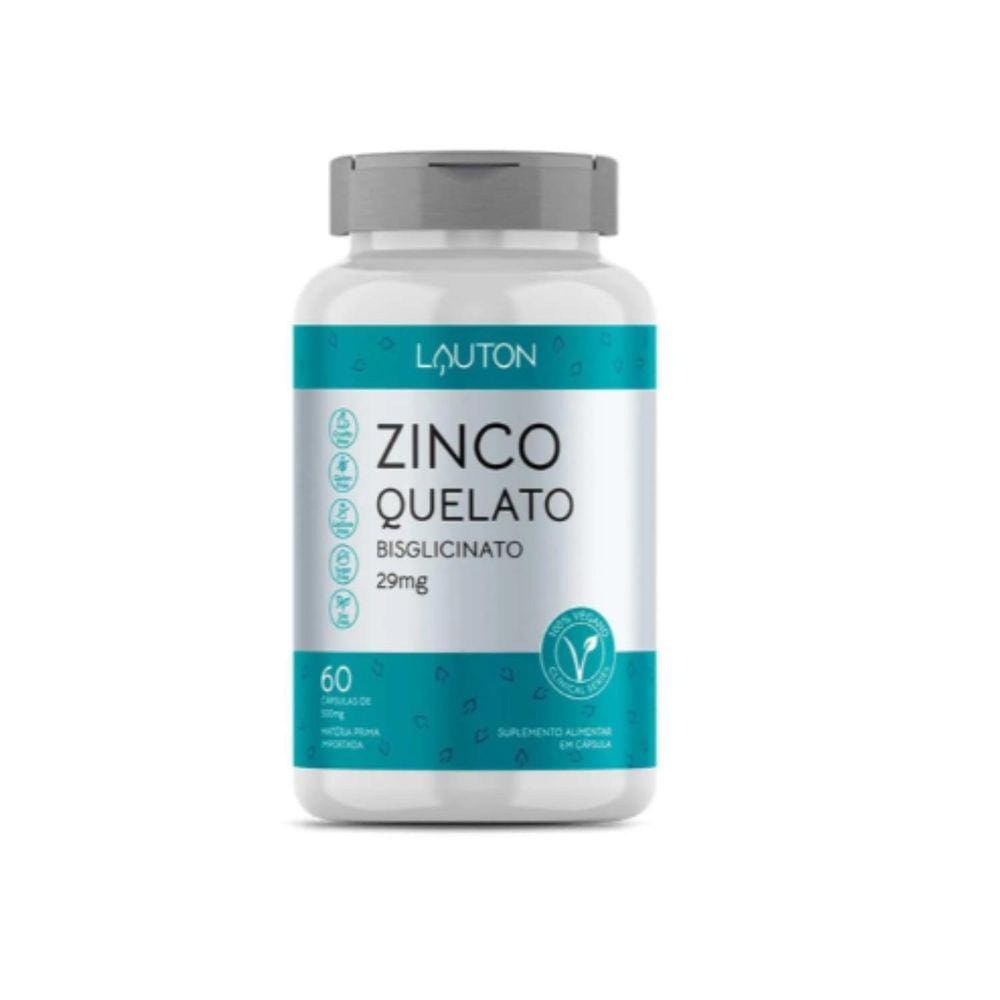 Zinco Quelato Lauton 29Mg 60 Comprimidos