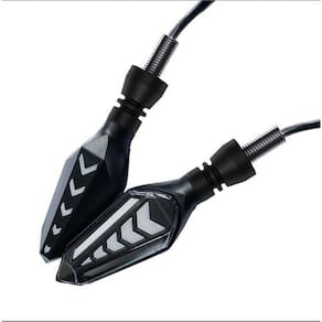 2 Pisca Seta Super Led Nxr Bros Cg Titan Fan, Cbx,Cb Xre Cb