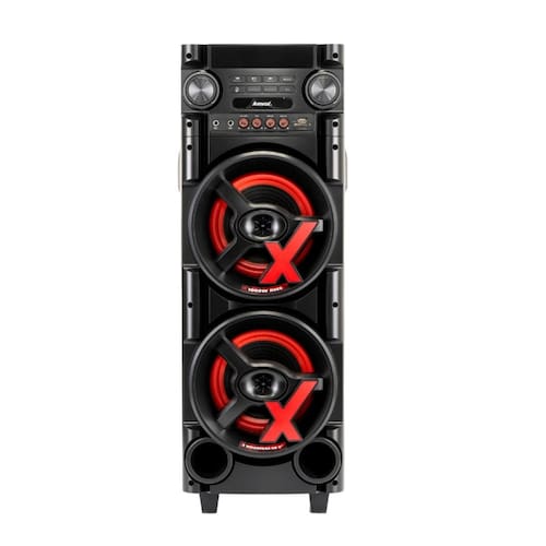 imagem-Caixa De Som Amplificada Amvox ACA 1000 NEW X 2 Woofer ALTO FALANTE 8" Bivolt SFM