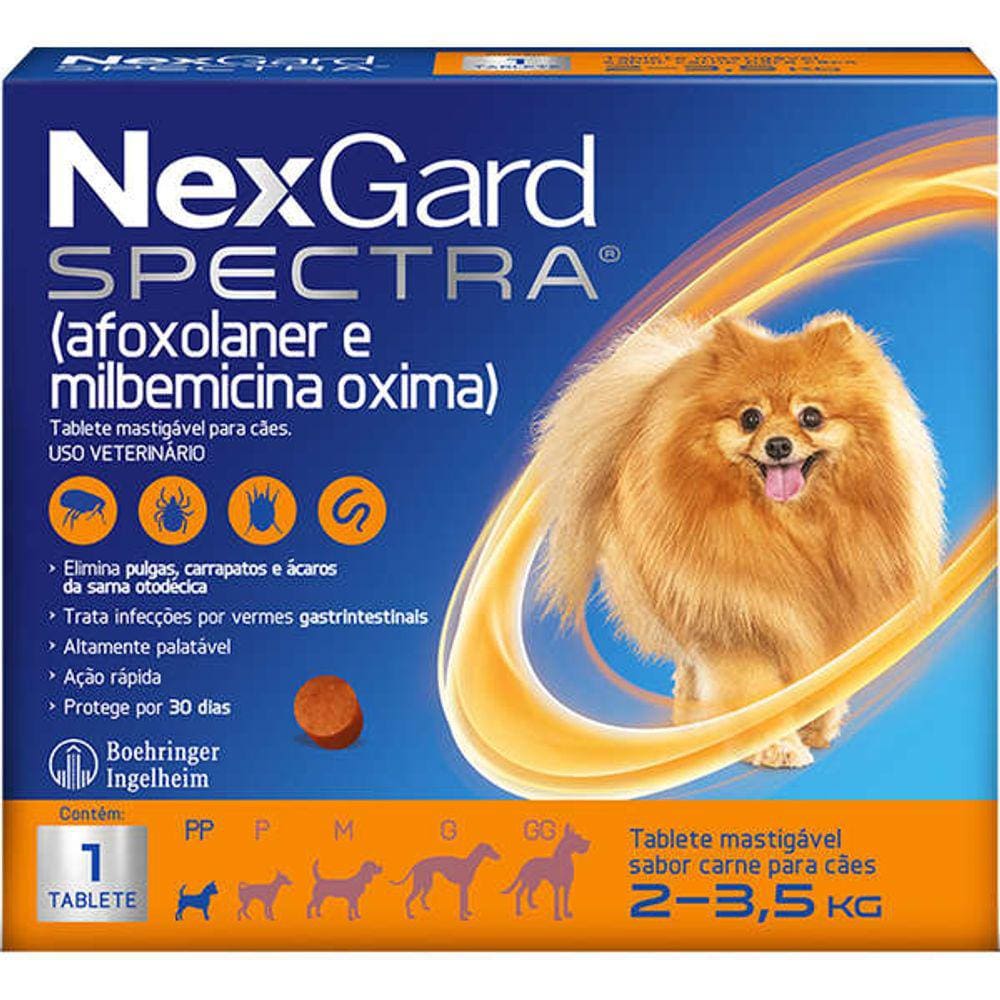Boehringer Nex Gard Spectra PP (2 a 3,5 Kg) Unid