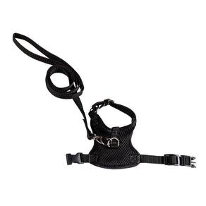 Coleira Peitoral Aerado para Hamster Preto PP | Nicapet