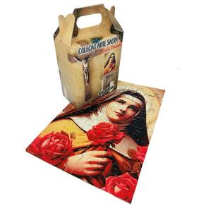 Quebra-Cabeça Religioso Santa Terezinha Do Menino Jesus 60