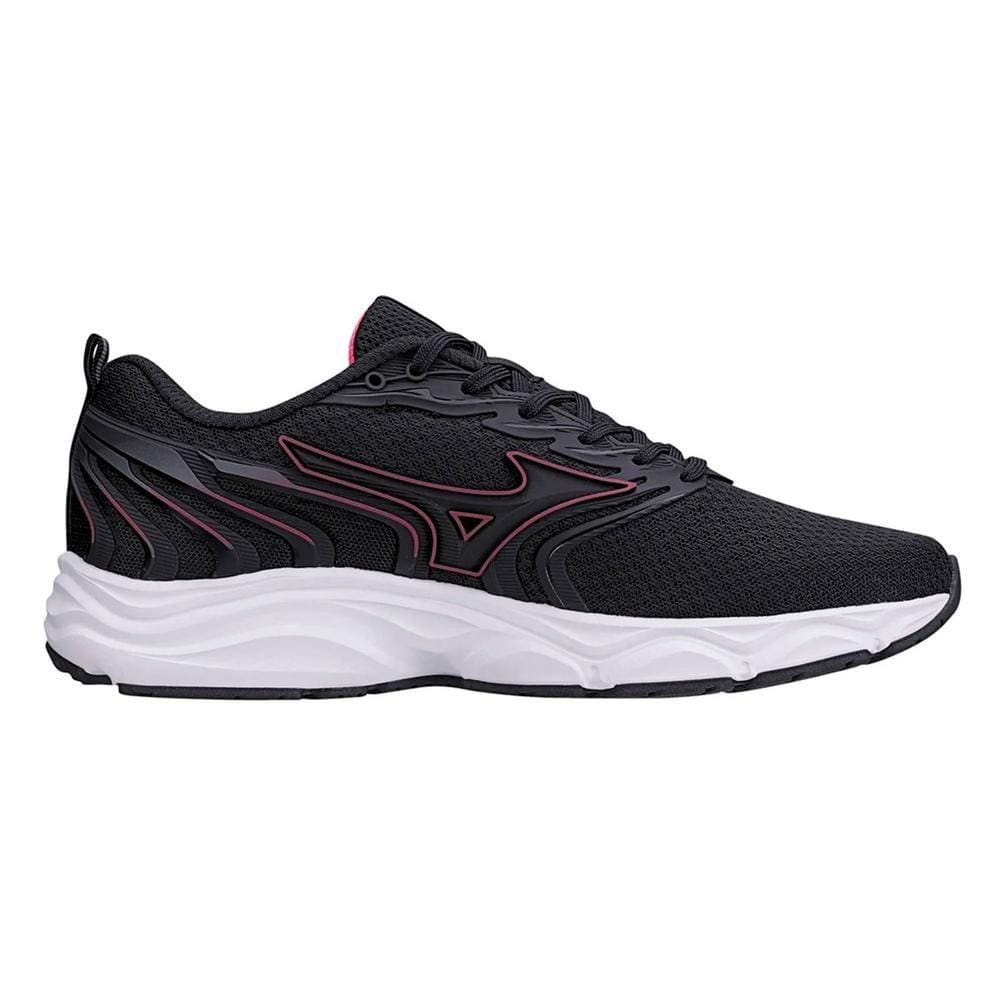 Tênis Mizuno Jet 7 - Feminino - Preto-Rosa