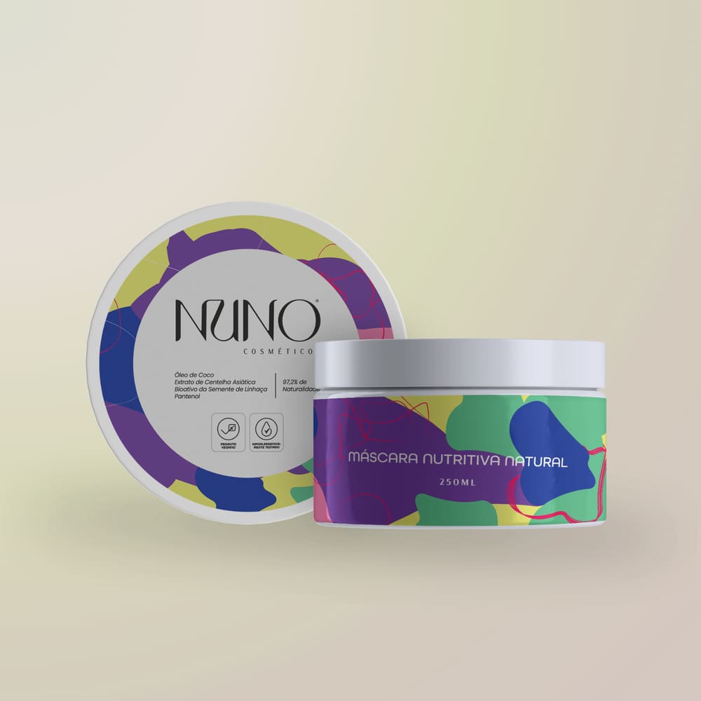 Máscara Capilar Natural e Nutritiva Nuno 250ml