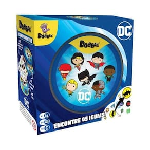 Jogo De Cartas Dobble Dc Universe Encontre Iguais Galápagos