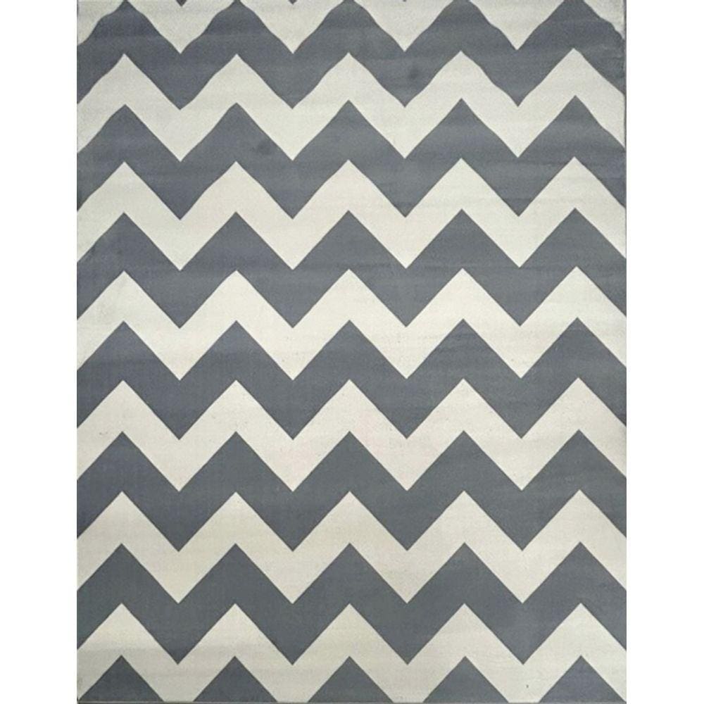 Tapete Smart 190x280 1681 WS42 chevron cinza