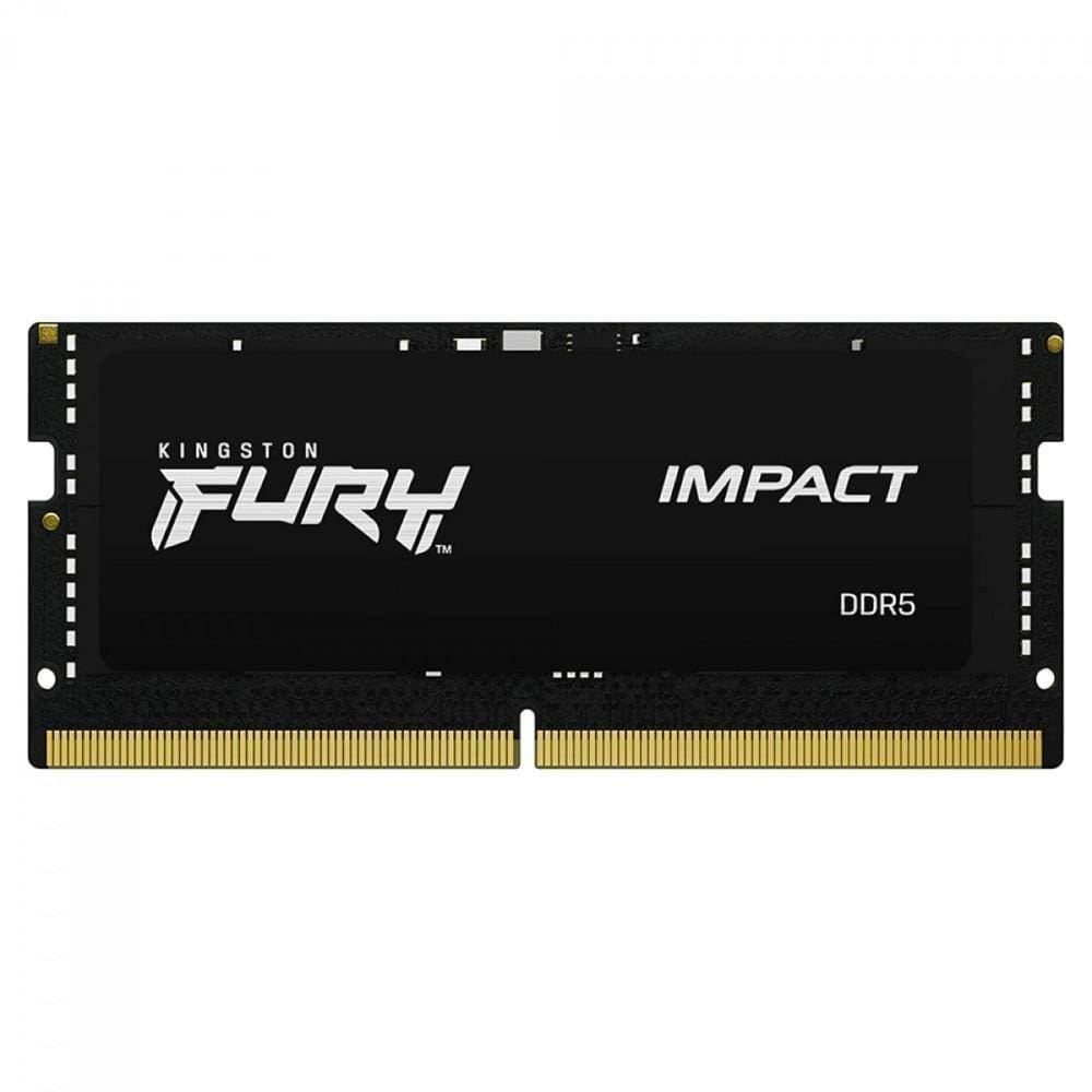 Memória 16GB DDR5 4800Mhz, Kingston Fury Impact para Notebook, KF548S38IB-16