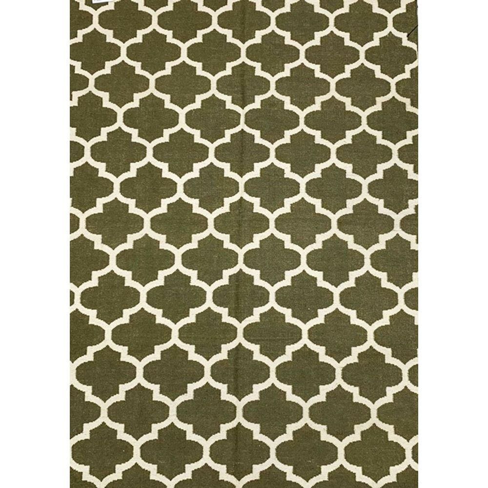 Tapete Kilim Two tone 151x242 Verde