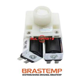 Valvula Dupla 220v Brastemp BWL09B/CWG11 W10311957/W10311962