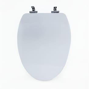 Assento Sanitário Poliéster para Louça Loggica docol Super Luxo Cromado Branco