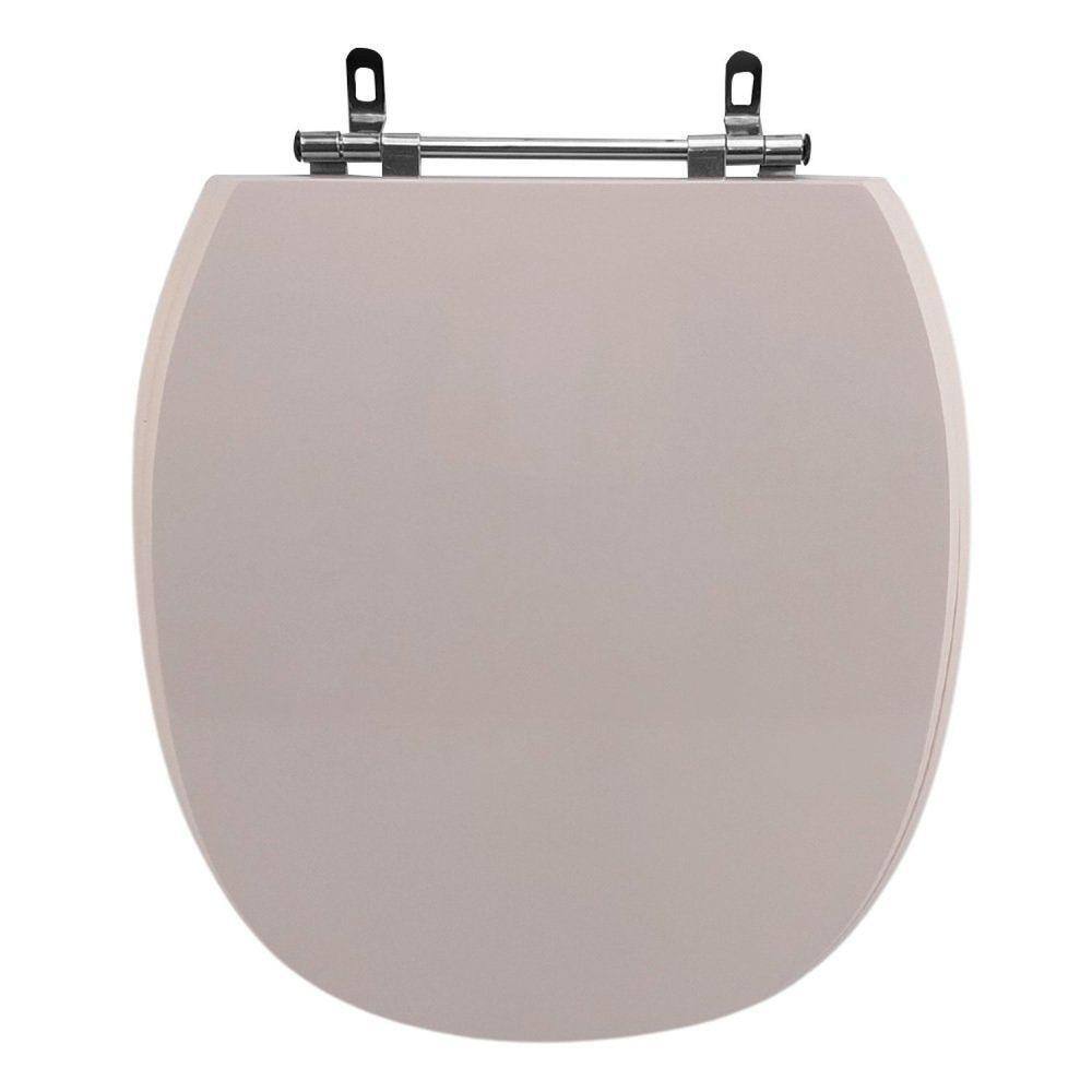 Assento Sanitário Poliéster para Louça Ascot ideal Standard Aço Rosa