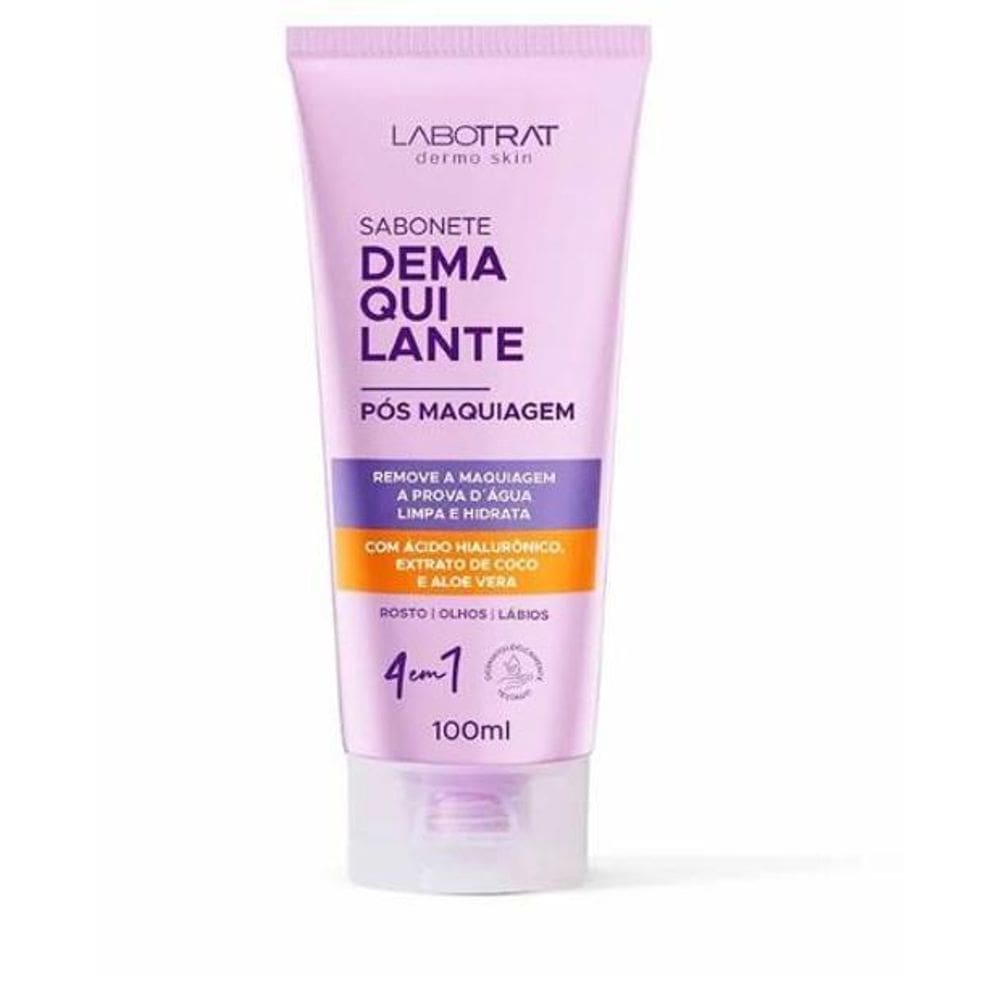 Sabonete Demaquilante Pós Maquiagem 100Ml - Labotrat