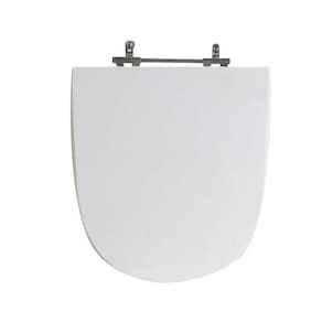 Assento Sanitário Poliéster para Louça Mondiale celite Aço Branco