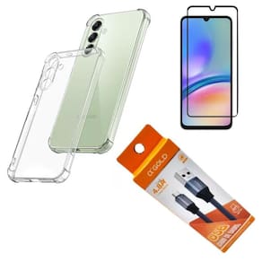 Kit Capinha S24 Plus + Pelicula 3D + Cabo Tipo-C