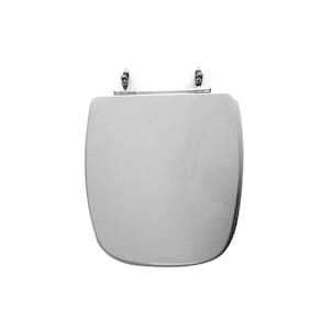 Assento Sanitário Poliéster para Louça Angra/avant/city/like logasa/incepa/celite Aço Sterling Silver