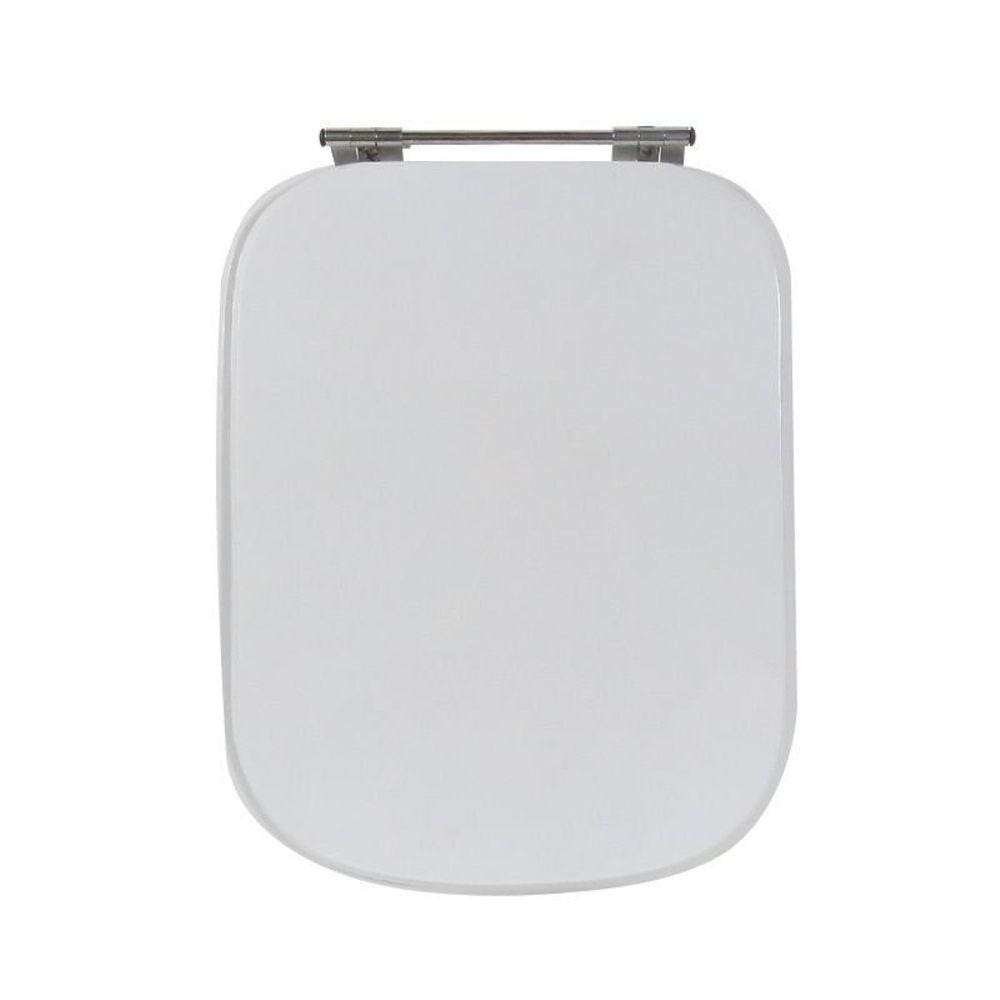 Assento Sanitário Poliéster para Louça Tivoli ideal Standard Aço Bermuda Bermuda