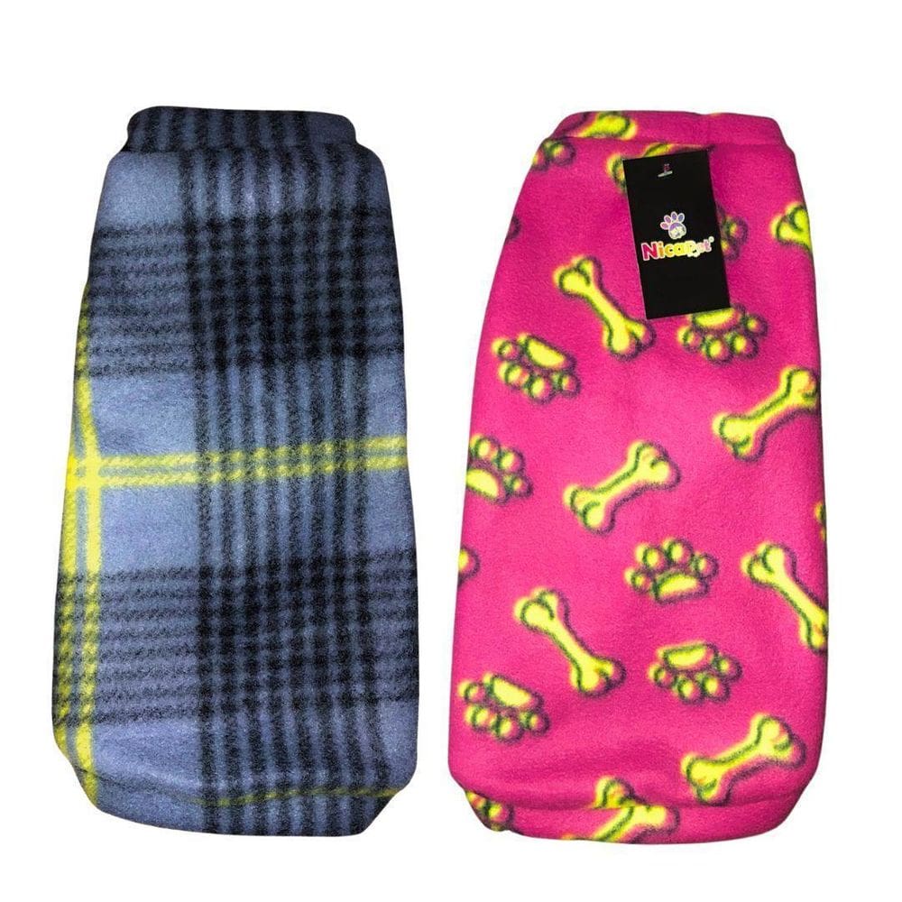 Kit 2 Roupas Para Cachorro - Suéter De Inverno Eg