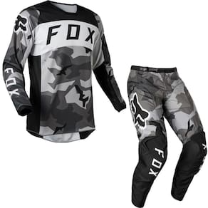 Kit Calça + Camisa Fox 180 BNKR Camo Preto