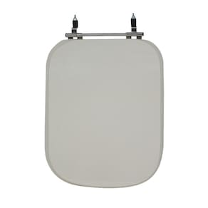 Assento Sanitário Poliéster para Louça Tivoli ideal Standard Aço Bone Bone