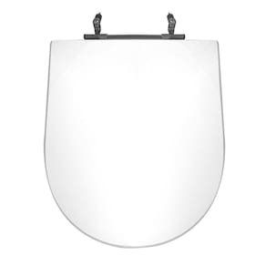 Assento Sanitário Poliéster para Louça Riviera/smart celite Aço Branco