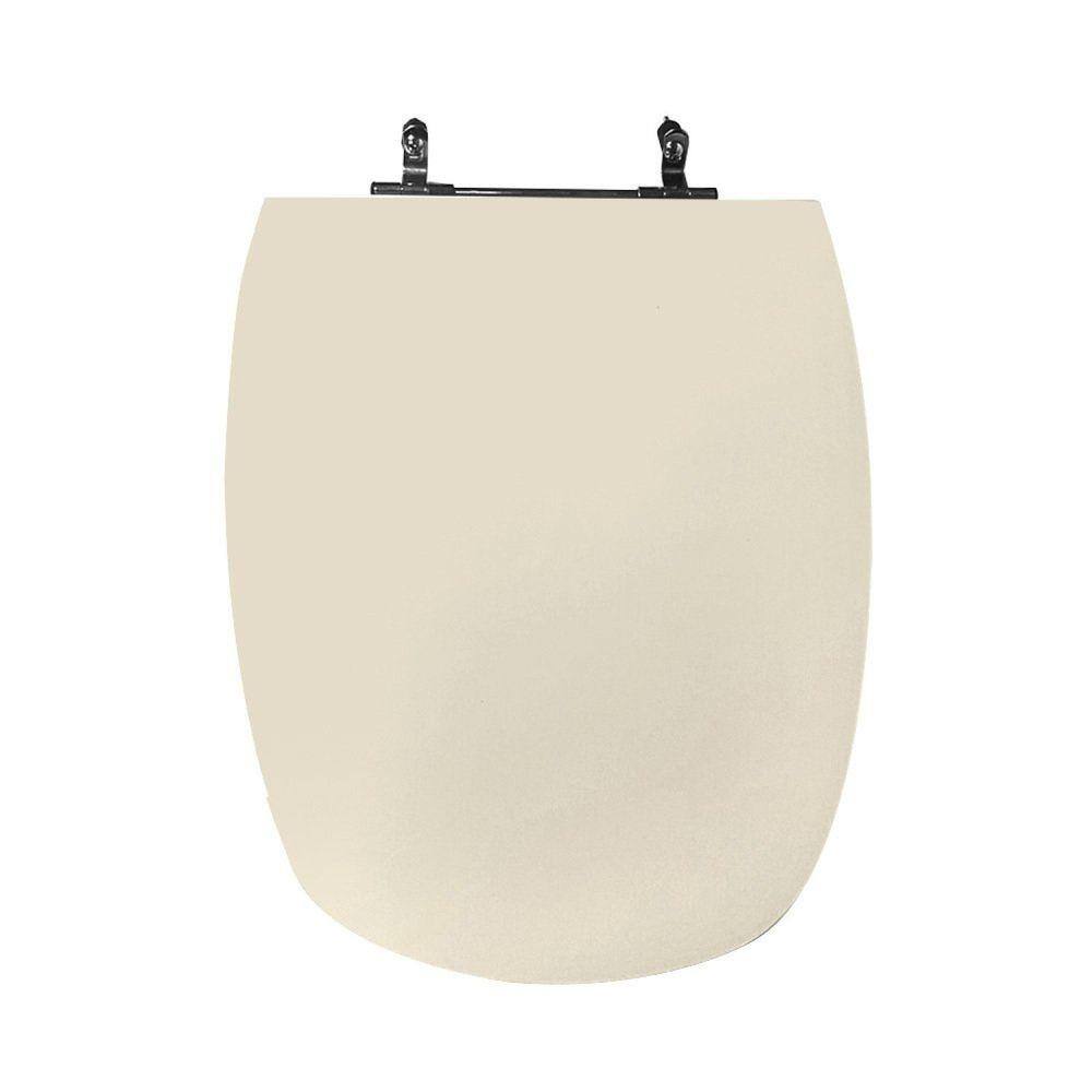 Assento Sanitário Poliéster para Louça Monte Carlo/venice deca/belize Aço Creme