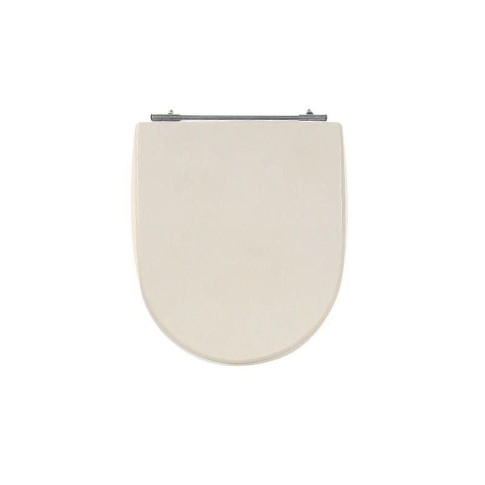 Assento Sanitário Poliéster para Louça Calypso incepa Aço Pêssego / Rosa Shell