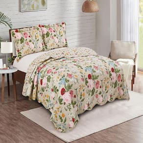 COLCHA EVOLUTION PATCHWORK SOLTEIRO 160x230 GASTONIA CAMESA