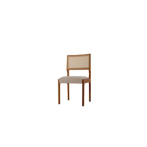 Kit com 2 Cadeiras para Sala de Jantar Bari Imbuia Natural