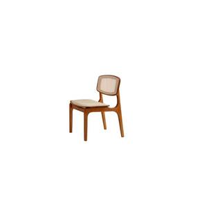 Kit com 2 Cadeiras para Sala de Jantar Maia Premium Imbuia Natural