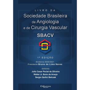 Livro Da Sociedade Brasileira De Angiologia E De Cirurgia Vascular - Sbacv