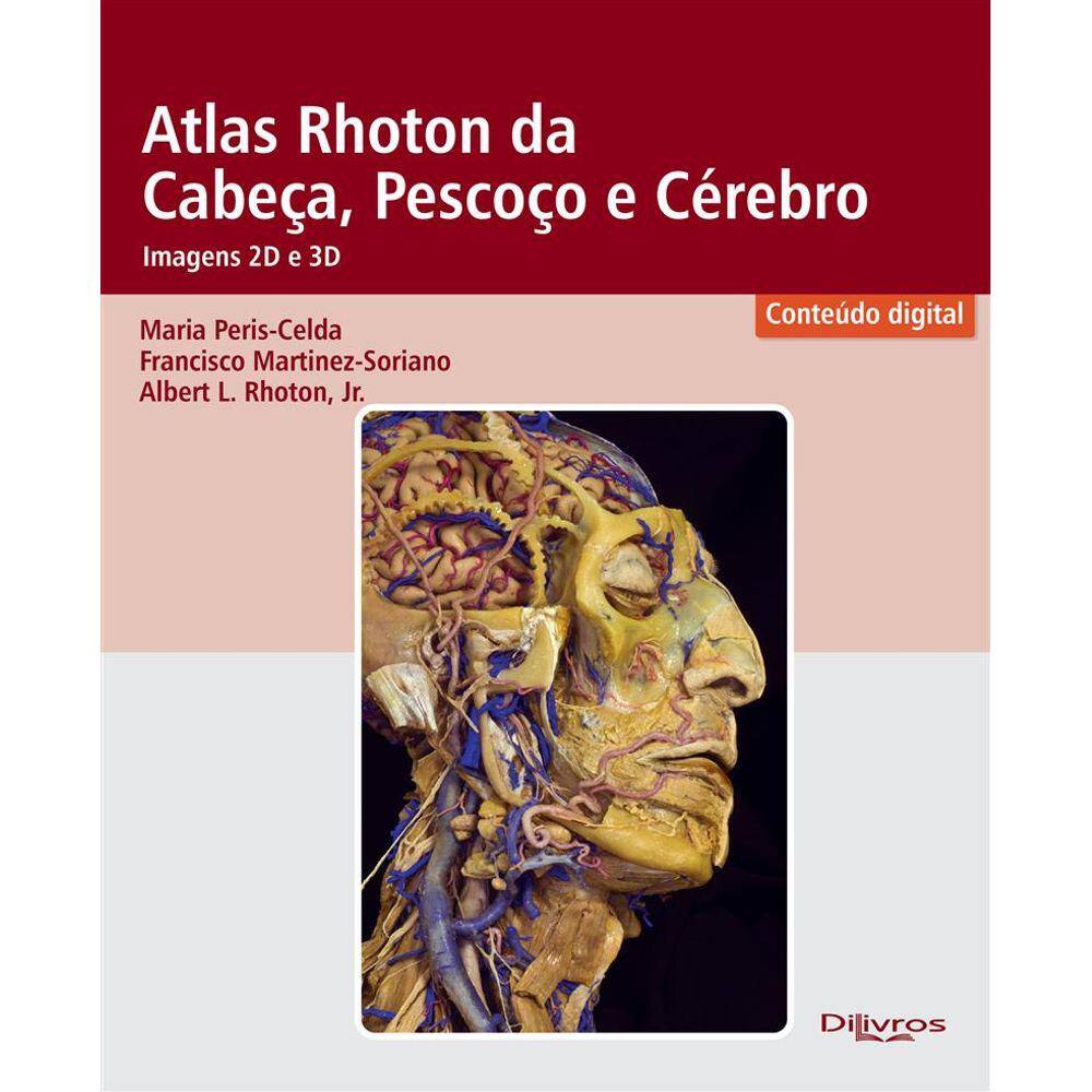 Atlas Rhoton Da Cabeca Pescoco E Cerebro Imagen 2D E 3D