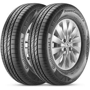 Jogo 2 Pneus Continental Aro 15 Powercontact 2 205/65R15 94T