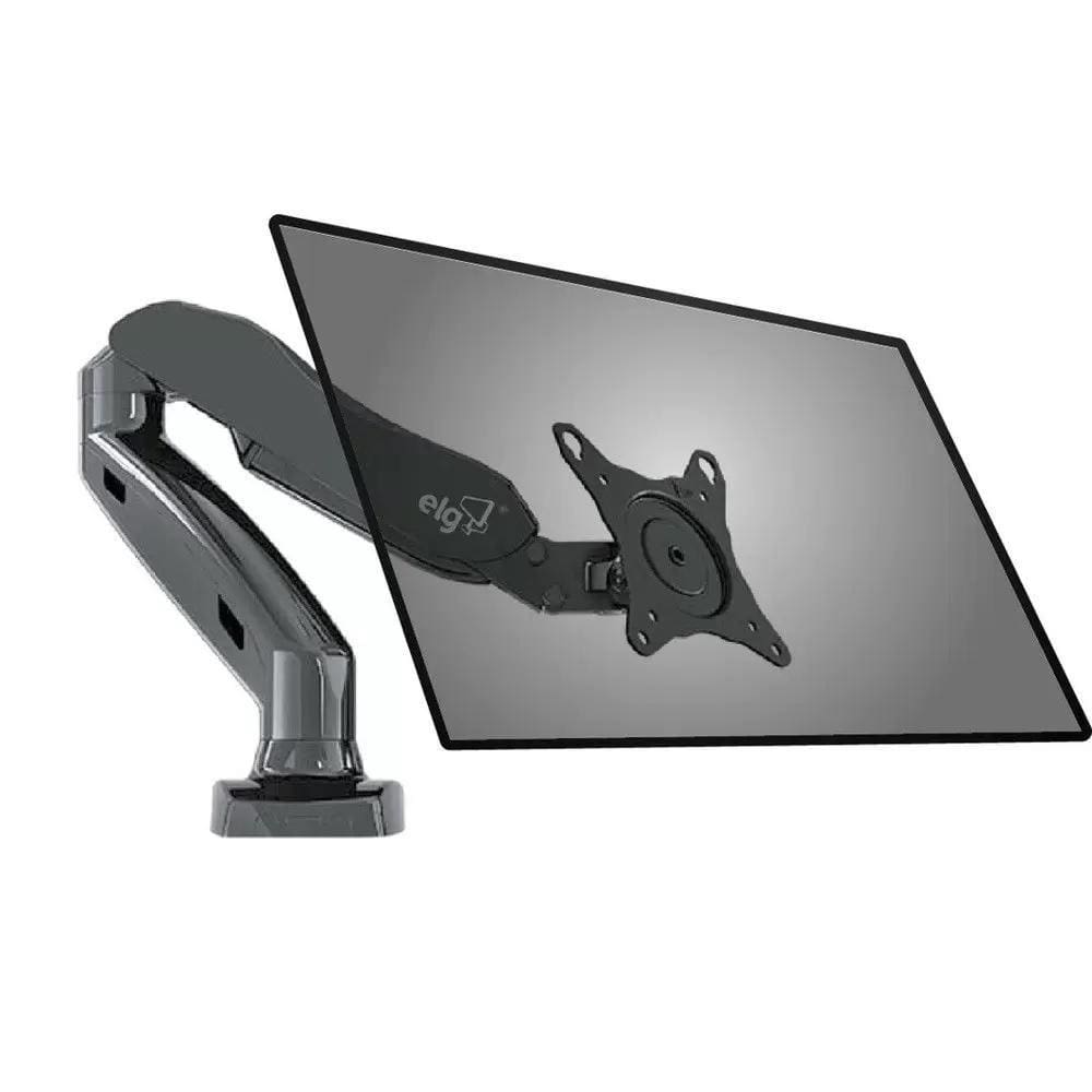 Suporte Tv/Monitor de Mesa, 17” até 27”, Pistão a gás, F80N