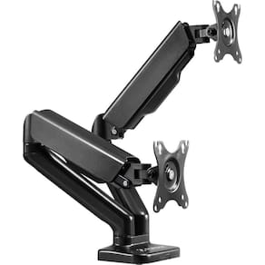 Suporte Articulado Para Dois Monitores Com Pistão A Gás Fortrek Fk441s 17"-32"