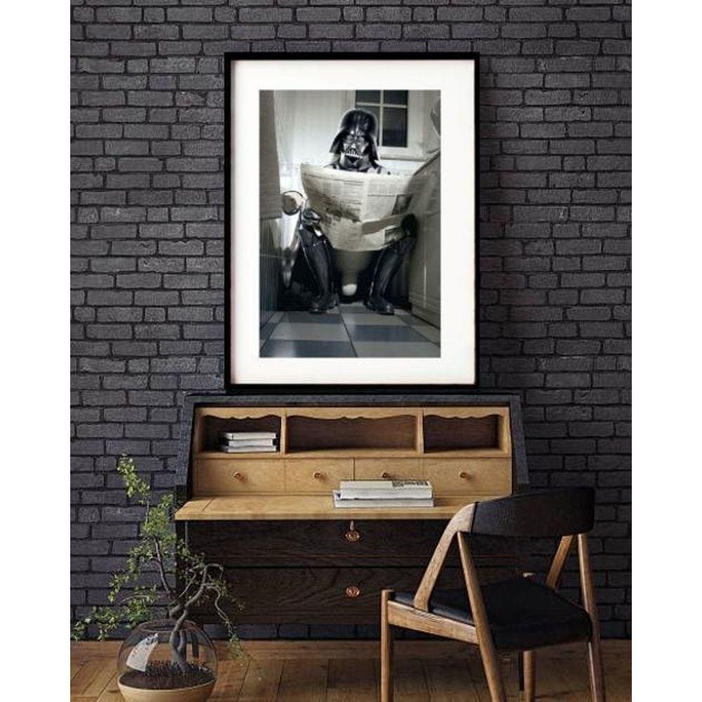 Quadro Darth Vader Bathroom 60X48Cm