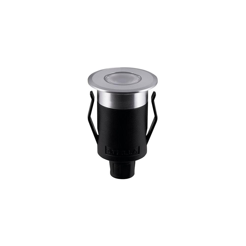 Embutido de Solo Led Stella Way Up 1W Bivolt Alumínio 3000K Luz Amarela