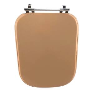 Assento Sanitário Poliéster para Louça Tivoli ideal Standard Aço Visone Visone
