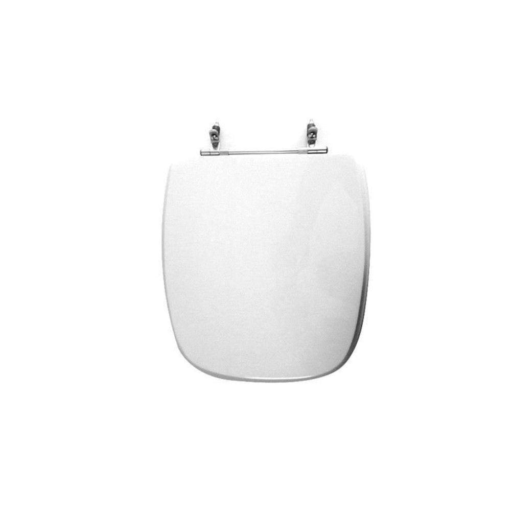 Assento Sanitário Poliéster para Louça Fit/versato celite Aço Branco