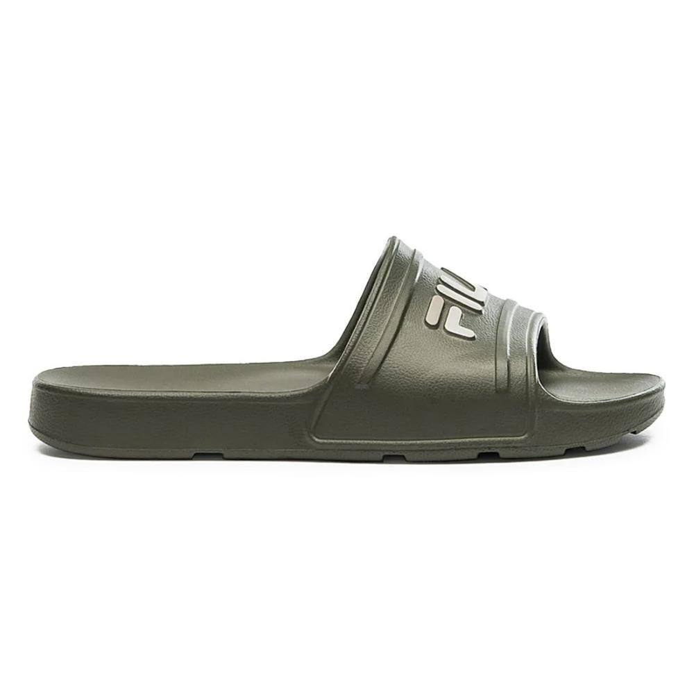 Chinelo Fila Masculino Sleek Slide - 42 - Verde Musgo