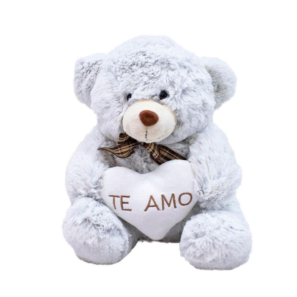 Urso Coração Te Amo 29Cm - Pelúcia
