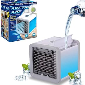 Kit 2 Mini Ar Condicionado Climatizado Portátil Umidificador