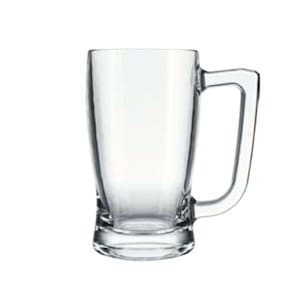 Jogo Canecas Chopp Cerveja Média De Vidro Taberna 340Ml 12