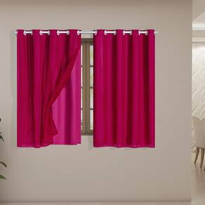Cortina Blackout Voil 2,80M X 1,80M Corta Luz Sala Quarto
