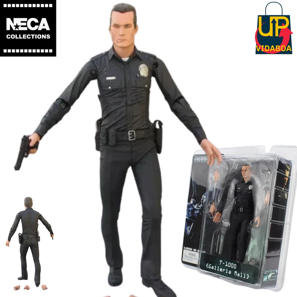 Boneco Premium Neca - T-1000 Galleria Mall | Casas Bahia