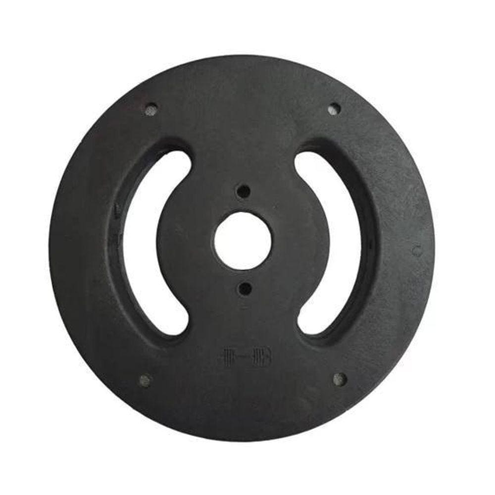 Anilha 10Kg Injetada Dúctil Para Treino Academia Peça 10Kg