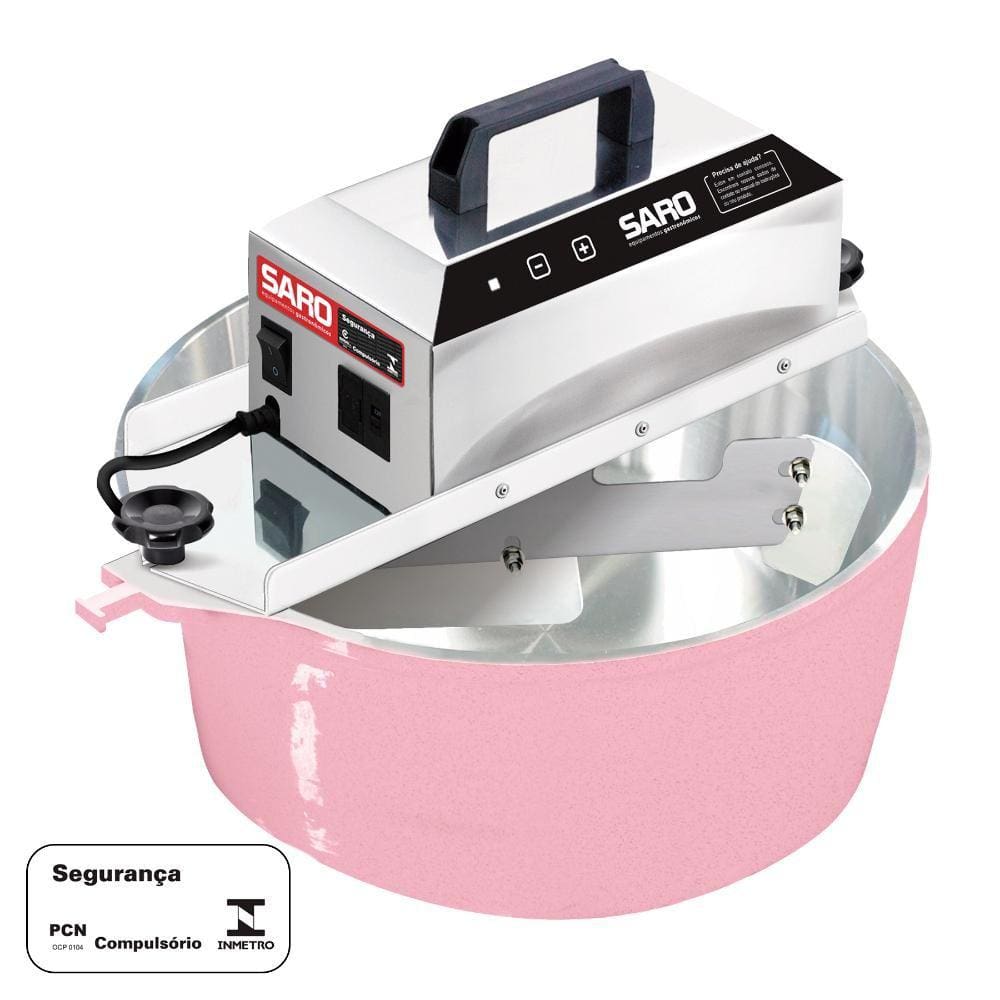 Misturador Elétrico Automático Panela 10 Litros Rosa