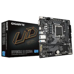 Placa Mãe Gigabyte B760M H Ddr4 Intel Lga 1700 Micro Atx