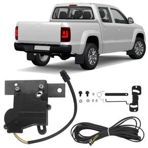 Kit Trava Caçamba Tragial Vw Amarok Caçamba Sem Chave 2010